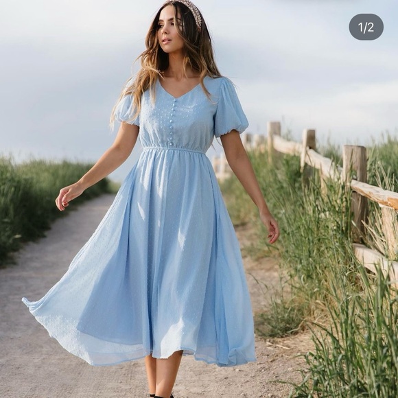 JessaKae Highbury Dress in Yellow - Picture 3 of 6